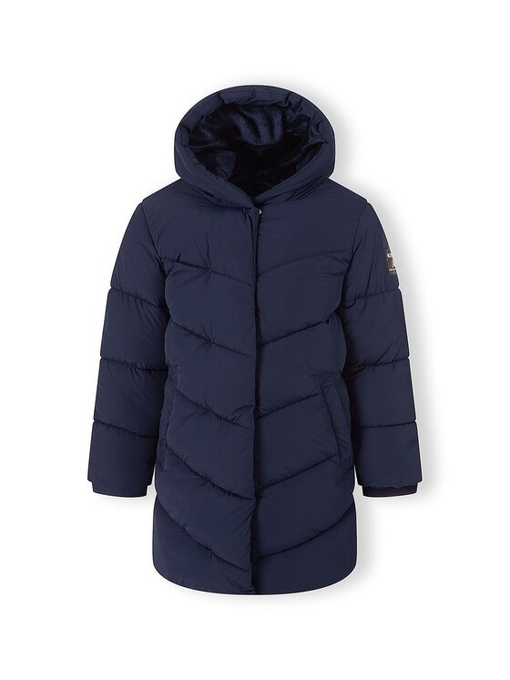 minoti minoti Kurtka zimowa 32COAT168B Granatowy Longline Fit