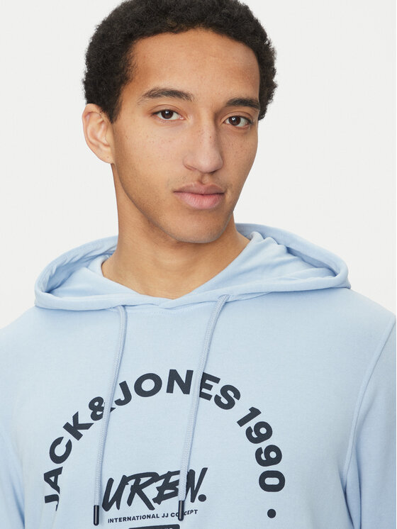 Jack&Jones Jack&Jones Bluză Simon 12269353 Albastru celest Standard Fit