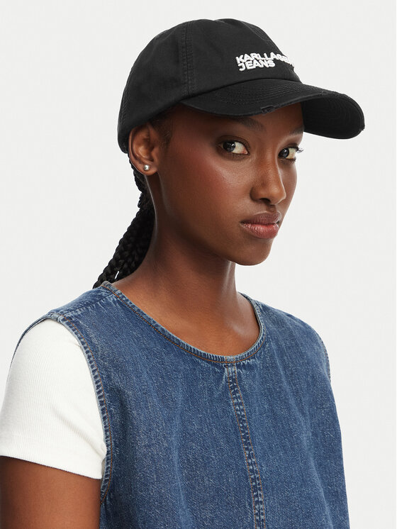 Karl Lagerfeld Jeans Karl Lagerfeld Jeans Cepure ar nagu B2W33072 Melns