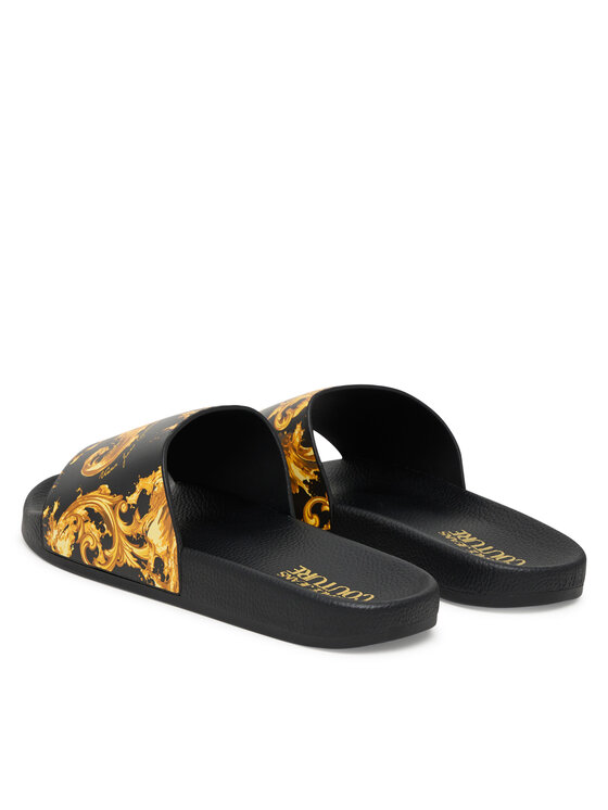 Versace Jeans Couture Versace Jeans Couture Klapki 80YA3SQ4 ZS365 G89 Czarny