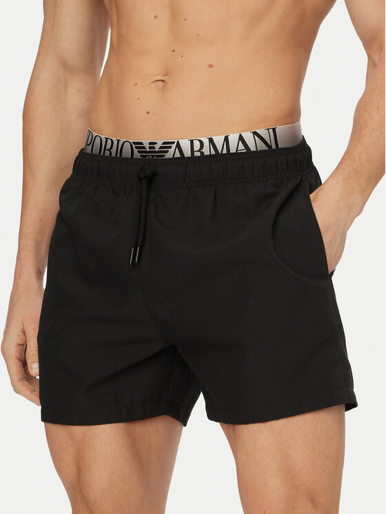 Emporio Armani Emporio Armani Pantaloncini sportivi EM000686 AF20432 UC001 Nero Regular Fit