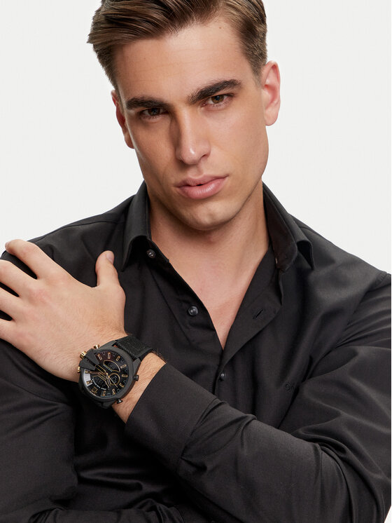 Diesel Diesel Orologio Mega Chief DZ4552 Nero
