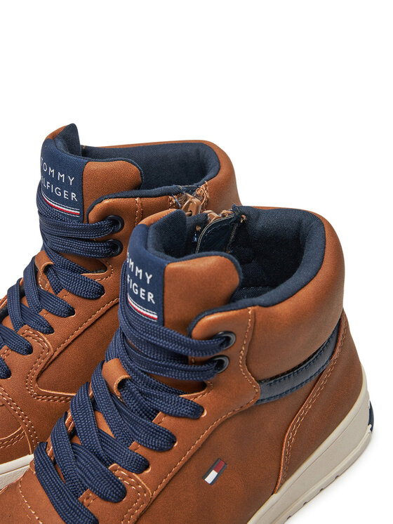 Tommy Hilfiger Tommy Hilfiger Sneakers Mid Cutlace-Up Sneaker T3X9-33641-1351 M Braun