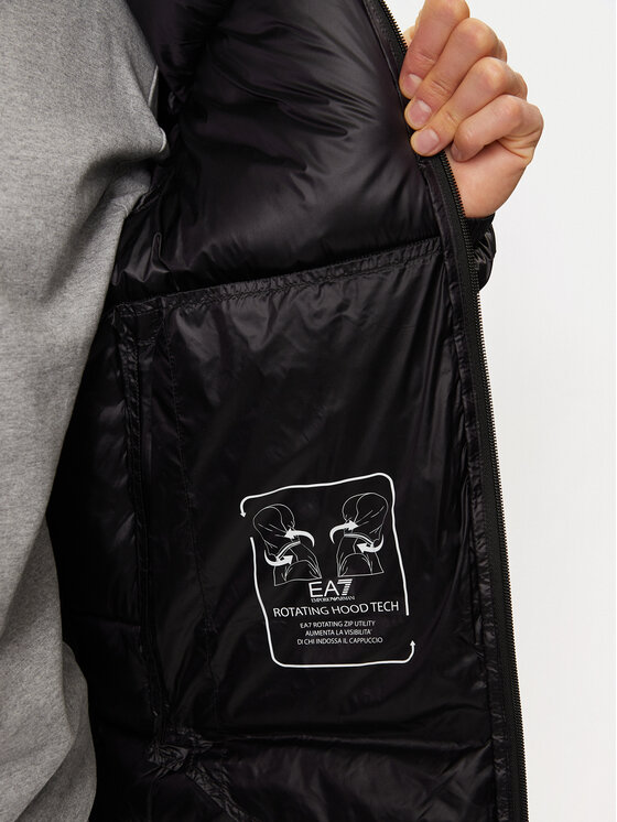 EA7 Emporio Armani EA7 Emporio Armani Зимно яке 6DPB71 PN2MZ 1200 Черен Regular Fit