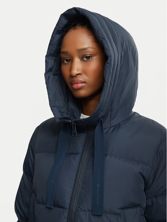 Tommy Hilfiger Tommy Hilfiger Geacă de iarnă WW0WW53610 Bleumarin Regular Fit