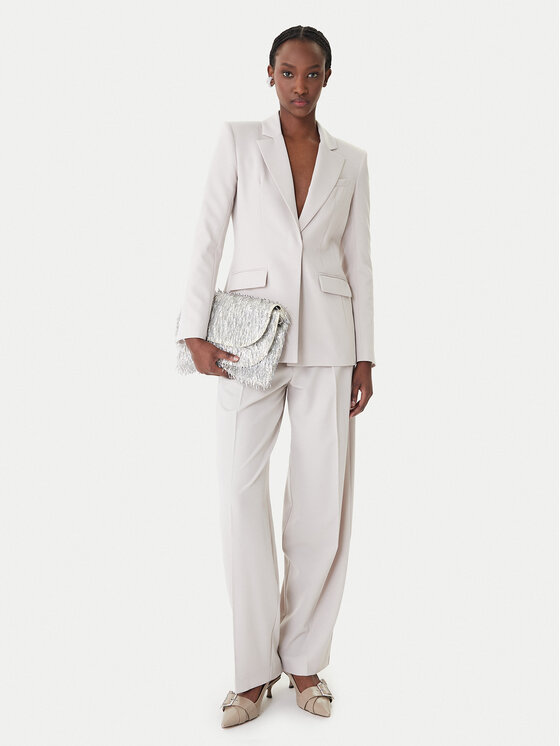 Patrizia Pepe Patrizia Pepe Сако 8S0582/A498-S748 Сив Regular Fit