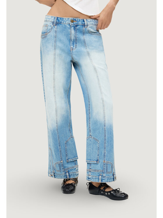 Desigual Desigual Jeans DENIM_INVERT Blu Casual Fit