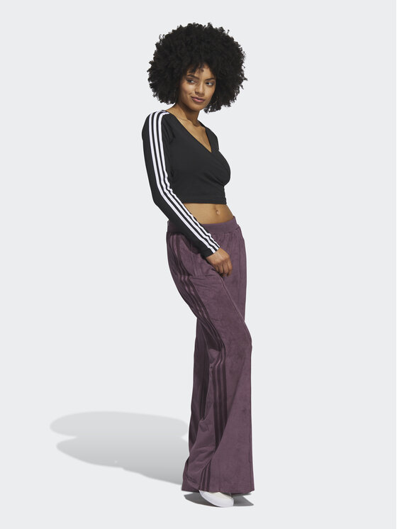 adidas adidas Spodnji del trenirke Adicolor Classics Suede Tracksuit Bottoms HM1690 Rdeča Slim Fit
