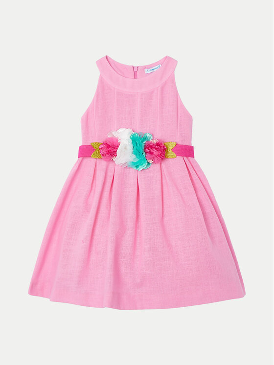 Mayoral Mayoral Elegantes Kleid 3959 Rosa Regular Fit