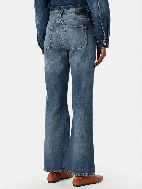 Tommy Hilfiger Tommy Hilfiger Džínsy WW0WW49963 Modrá Flared Fit