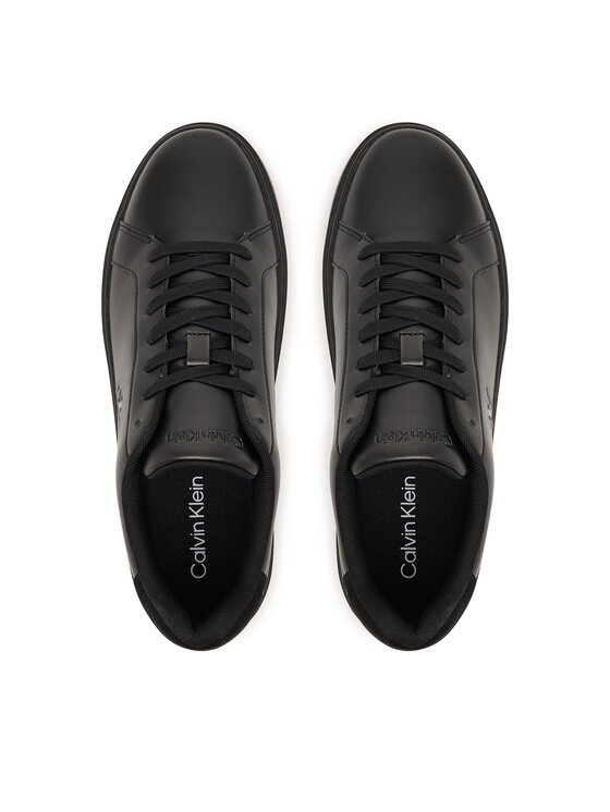 Calvin Klein Calvin Klein Сникърси Classic Cupsole Laceup Lth YM0YM01435 Черен