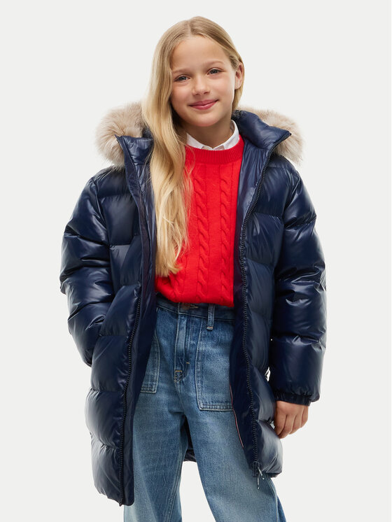 Tommy Hilfiger Tommy Hilfiger Sulejope KG0KG09674 Tumesinine Regular Fit