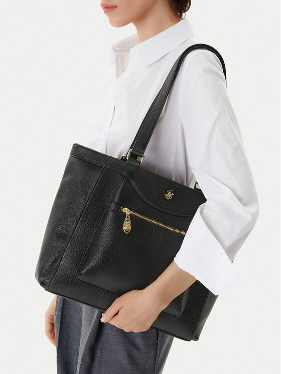 Beverly Hills Polo Club Beverly Hills Polo Club Handtasche C-BHPC-L-002-08 Schwarz