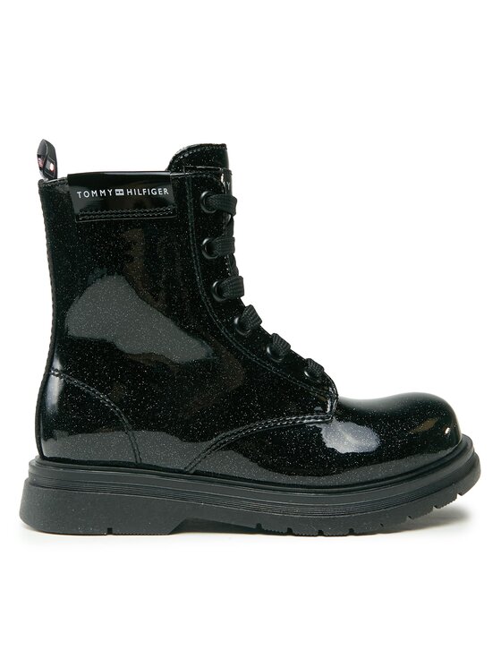 Tommy Hilfiger Tommy Hilfiger Μπότες T4A5-33032-1237 M Μαύρο