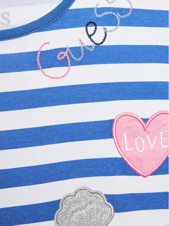 T-shirt K3GI13 K6YW0 Blu Regular Fit