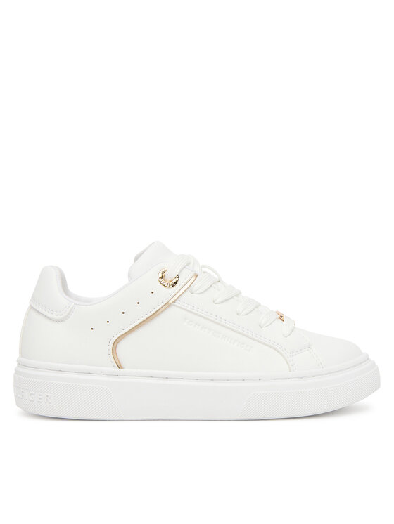 Sneakers Tommy Hilfiger Low Cut Lace Up Sneaker T3A9-33982-1355 S Alb