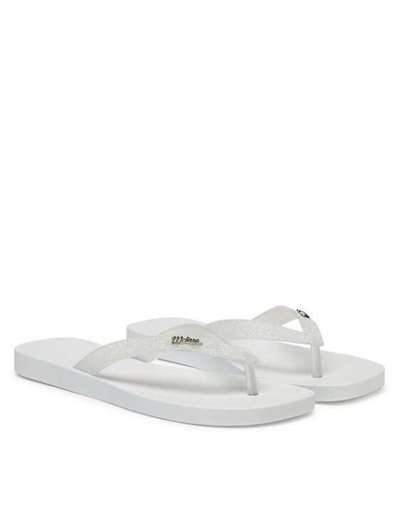 Melissa Melissa Σαγιονάρες Melissa Sun Long Beach II Ad 35781 Λευκό