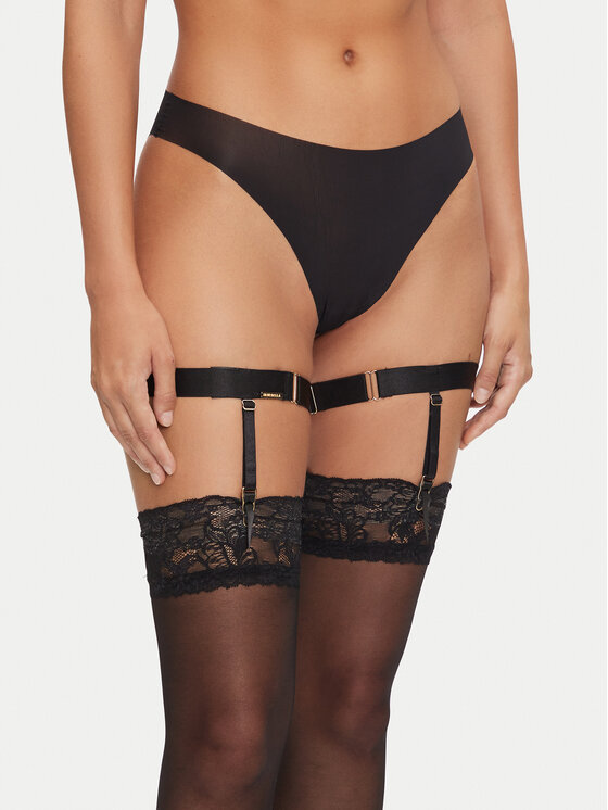 Bluebella Prievīte Garter Suspernder 25605 Melns