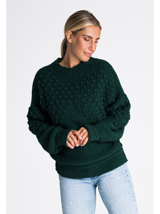 FIGL FIGLFIGL Maglione M982 Verde Regular Fit