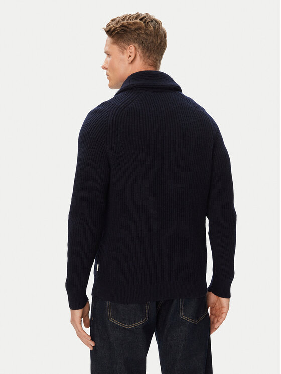 Gant Gant Strickjacke 8050331 Dunkelblau Regular Fit