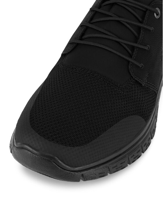 Rieker Rieker Sneakersy B6650-00 Czarny