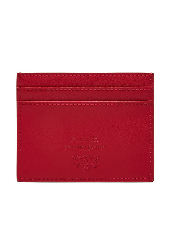 PINKO PINKO Kaardihoidik Card Holder Simply PE 25 PCPL 103762 A0F1 Punane
