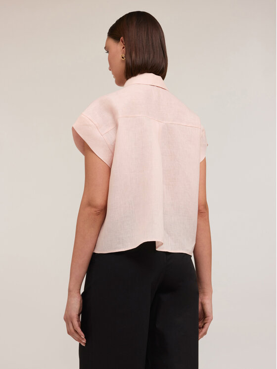 Motivi Motivi Camicia 5227W000473N006 Rosa Regular Fit