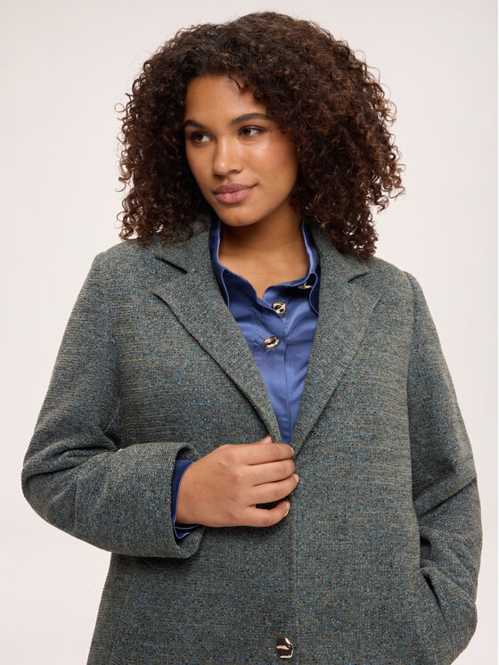 Fiorella Rubino Fiorella Rubino Cappotto invernale 0022T000372N0S5 Verde Regular Fit