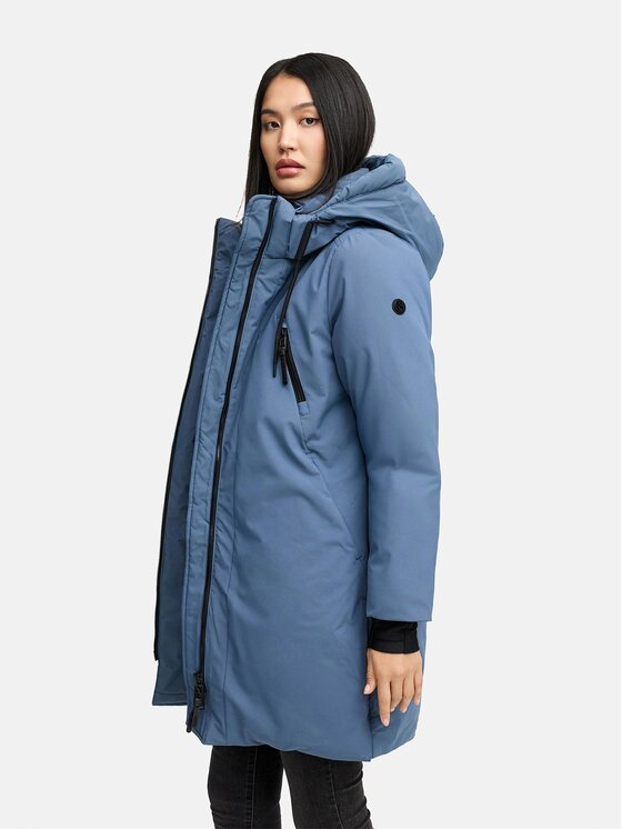 Navahoo Navahoo Kurtka zimowa Winterzart Niebieski Regular Fit