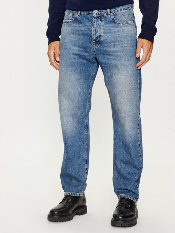 United Colors Of Benetton Jeans 4YO7U7CU8 Blu Carrot Fit, taglia : 36