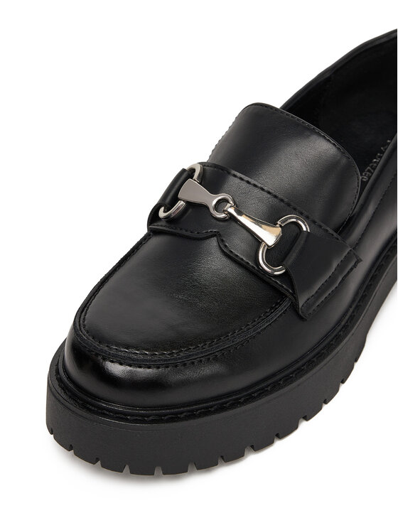 DeeZee DeeZee Loafersy 18638-14 Czarny