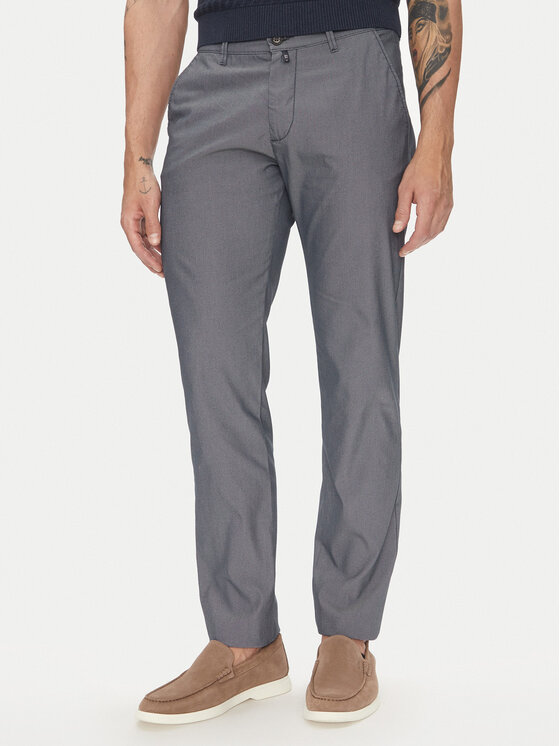 Pierre Cardin Chino nohavice C3 33730.1060 Sivá Slim Fit