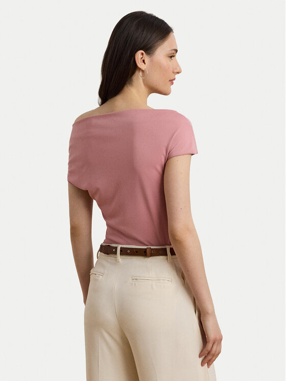 LAUREN RALPH LAUREN LAUREN RALPH LAUREN Blúz 2,00964E+11 Rózsaszín Slim Fit