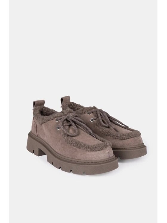 Inuikii Inuikii Półbuty Mocabee Curly Brązowy