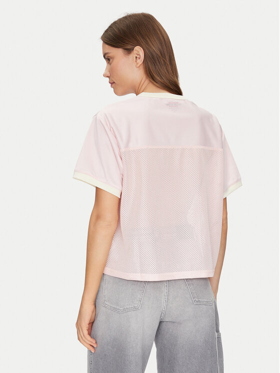 Guess Jeans Guess Jeans T-Shirt W5GI59 KCTE2 Beżowy Regular Fit