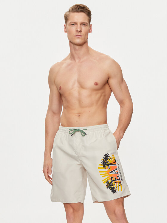 EA7 Emporio Armani EA7 Emporio Armani Szorty kąpielowe 902047 4R751 23814 Szary Regular Fit