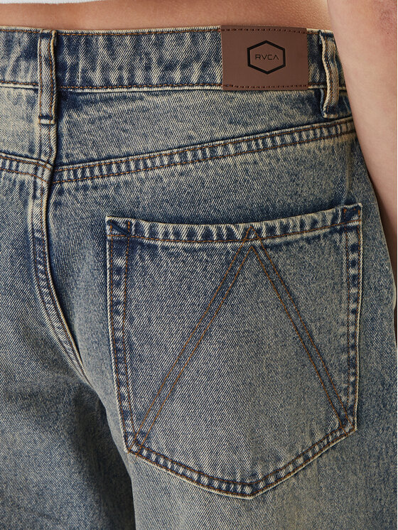 RVCA RVCA Farmer Loosey 23B193501 Kék Relaxed Fit