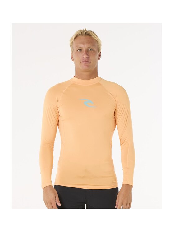 Rip Curl Rip Curl Koszulka do pływania Waves Upf Perf L/S Pomarańczowy
