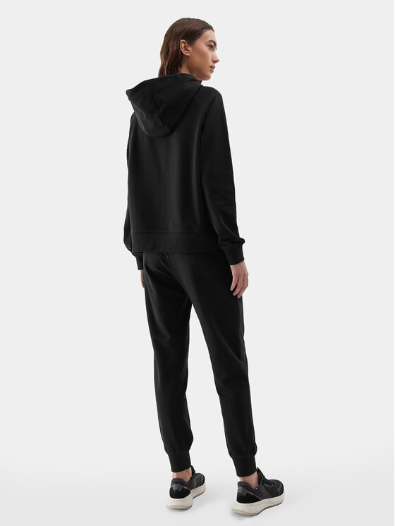 4F 4F Pantaloni trening 4FWSS24TTROF606 Negru Regular Fit