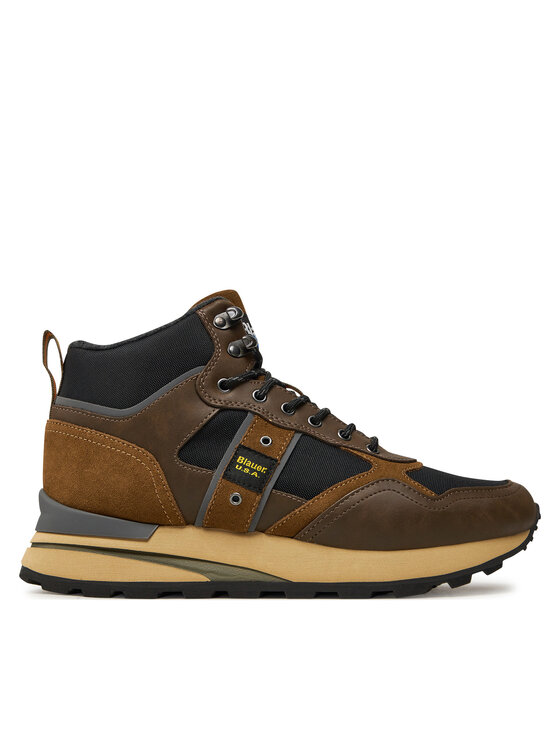 Blauer Blauer Schnürschuhe F4MARS04/LEC Braun
