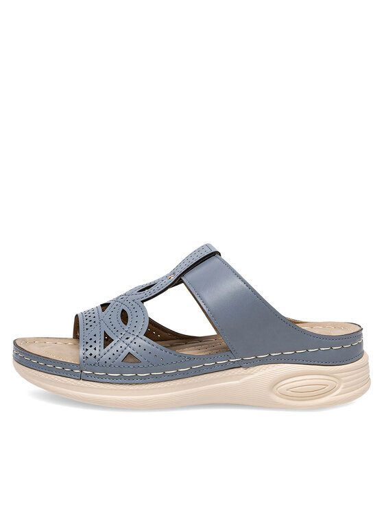Clara Barson Clara Barson Pantoletten WYL0510-28 Blau