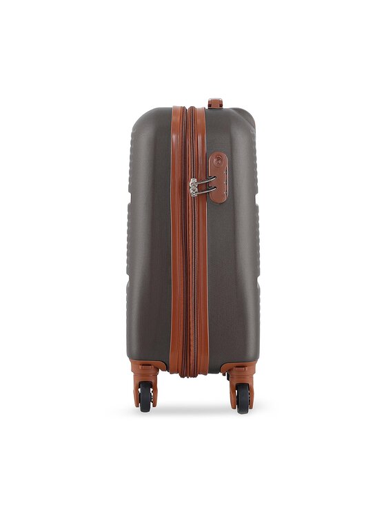 Semi Line Semi Line Rankinio bagažo lagaminas T5583-1 Ruda