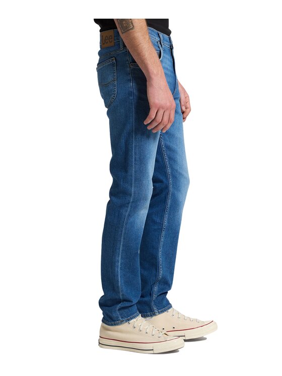 Lee Lee Jeansy 112386468 Niebieski Slim Fit