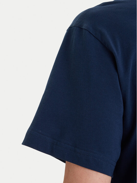 Versace Jeans Couture Versace Jeans Couture Тишърт 80GAHT05 CJ00T Тъмносин Regular Fit