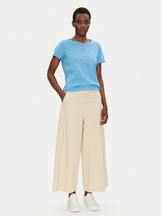 Fransa Fransa Tričko 20615288 Modrá Regular Fit