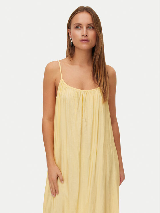 Vero Moda Vero Moda Vestito estivo Vira 10340738 Giallo Relaxed Fit