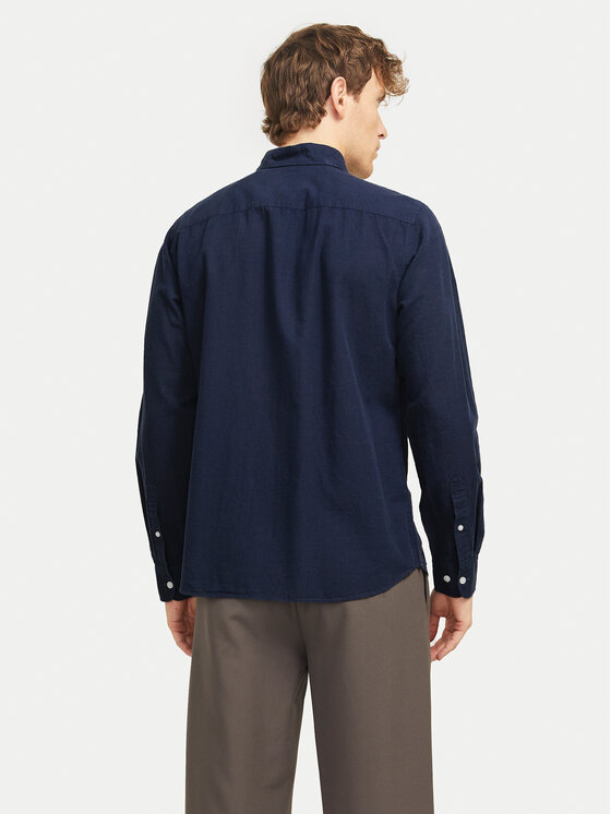 Jack&Jones Jack&Jones Košeľa Summer 12274599 Tmavomodrá Regular Fit