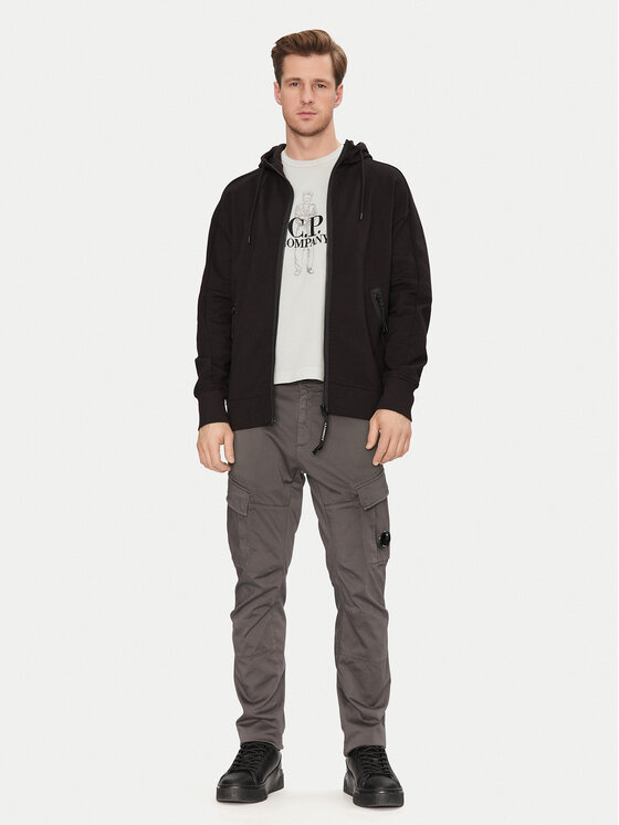 C.P. Company C.P. Company Tričko 18CMTS288A006057O Modrá Regular Fit