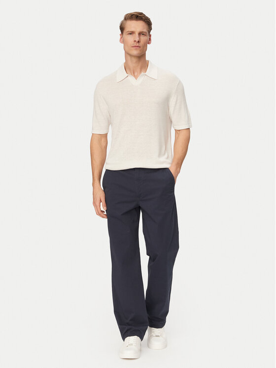 Calvin Klein Calvin Klein Polo marškinėliai LV04LF313G Balta Regular Fit