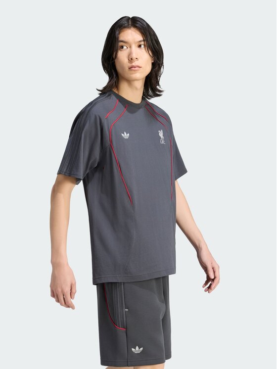 adidas adidas Koszulka techniczna 169015 Szary Regular Fit